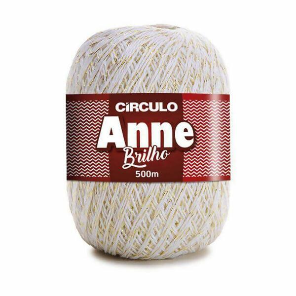 BRANCO 8001 b fio anne brilho